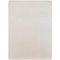 Manta de bebé de color beige, tacto extrasuave INTERBABY, 80X110cm