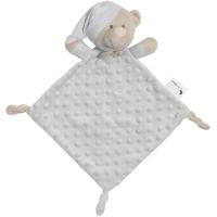 Dudu, mantita de apego para tu bebe gris, tacto extrasuave, 28x17cm INTERBABY, 1ud