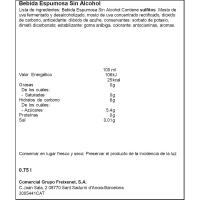 Espumoso Rosado sin alcohol FREIXENET, botella 75 cl