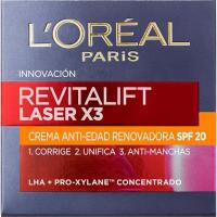 L'OREAL REVITALIFT LASER eguneko aurpegi krema SPF20, potoa 50 ml