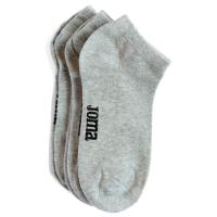 Calcetín infantil de deporte, tobillero, color gris, talla 35/38 JOMA, 3 pares