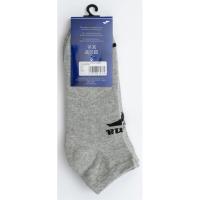 Calcetín deportivo de hombre, tobillero, color gris, talla 43/46 JOMA, 3 pares