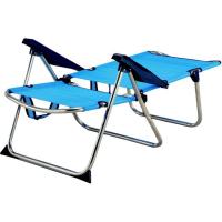 Silla 4 posiciones aluminio textiline 73x64x105 cm 2,4 kg, 1 ud