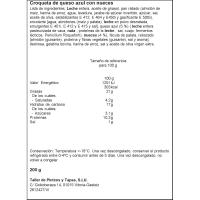 LA COCINA DE SENÉN gazta urdin kroketak, kutxa 200 g