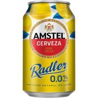 Cerveza 0,0 AMSTEL Radler, lata 33 cl