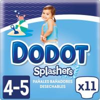 Pañal de agua 9-15 kg Talla 4-5 DODOT SPLASHERS, paquete 11 uds