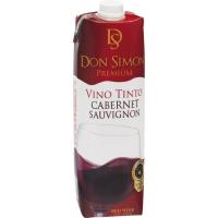 DON SIMÓN Cabernet Sauvignon mahaiko ardo beltza, brika 1 litro