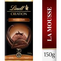 Chocolate 70% mousse LINDT Creation, tableta 150 g