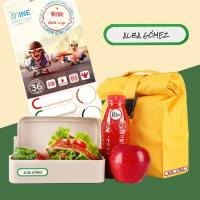 Etiqueta adhesiva laminada y personalizable, resistente al agua MINE, pack 36 uds
