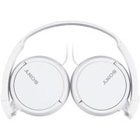 Auriculares de diadema blancos con micrófono, MDR-ZX110APW SONY