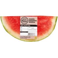 Sandía negra partida E. NATUR, pieza al peso aprox. 1.4 kg