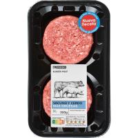 Hamburguesa vacuno-cerdo B. Meat EROSKI, 2 uds., bandeja 300 g