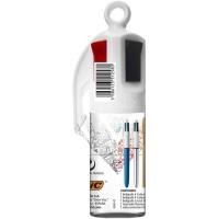 Estuche Megatubo: 2 bolis 4 colores, 1 cristal, 1fluorescente, 1corrector BIC, 1ud