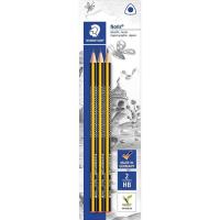 Lápiz de grafito ecológico Noris HB, duraza media STAEDTLER, Pack 3 uds