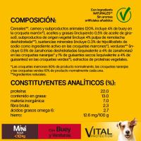 Alimento de buey para perro mini adulto PEDIGREE, saco 1,4 kg