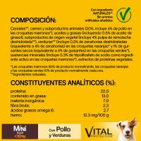 PEDIGREE MINI oilasko-barazki jakia txakur txiki helduentzat, zakua 1,4 kg