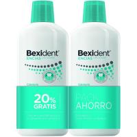 Colutorio encías BEXIDENT, pack 2x500 ml