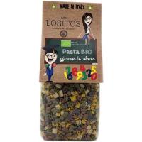 Pasta números de colores orgánicos LOS LOSITOS, paquete 250 g