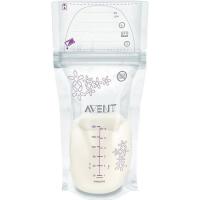 Bolsas para almacenar leche materna 180 ml AVENT, pack 5 uds