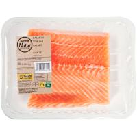 Corte de salmón EROSKI NATUR GGN, bandeja 600 g