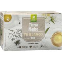 Té blanco bio INTERMÓN OXFAM, caja 20 sobres