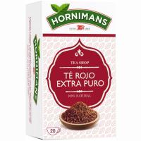 Té rojo extra puro HORNIMANS, caja 20 sobres
