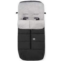 Saco universal polar liso negro para silla de paseo impermeable INTERBABY