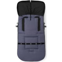 Saco universal polar liso negro para silla de paseo impermeable INTERBABY