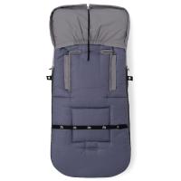 Saco universal polar liso gris para silla de paseo impermeable INTERBABY