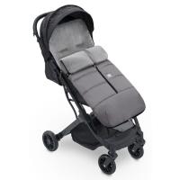 Saco universal polar liso gris para silla de paseo impermeable INTERBABY