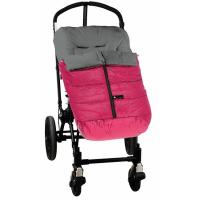 Saco universal polar liso fucsia, para silla de paseo, impermeable INTERBABY