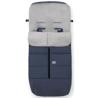 Saco universal polar liso azul marino, para silla de paseo, impermeable INTERBABY
