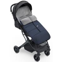 Saco universal polar liso azul marino, para silla de paseo, impermeable INTERBABY