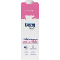 Leche desnatada KAIKU, brik 1 litro