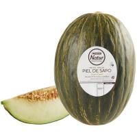 Melón piel de sapo EROSKI NATUR, pieza al peso aprox. 2.5 kg