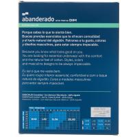 Slip de hombre abierto, algodón, marino ABANDERADO, talla T60