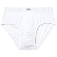 Slip hombre abierto de algodón, blanco ABANDERADO, talla T52