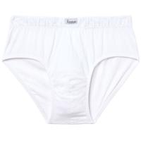 Slip hombre abierto de algodón, blanco ABANDERADO, talla T56