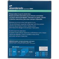 Slip hombre abierto de algodón, blanco ABANDERADO, talla T60