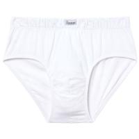 Slip hombre abierto de algodón, blanco ABANDERADO, talla T60