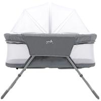 Minicuna Trip gris con mosquitera, Edad 0 a 6 meses ó 10 kg, UE EN716-1/2 ASALVO