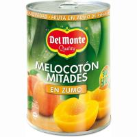 Melocotón mitades en zumo  DEL MONTE, lata 235 g