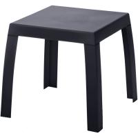 Mesa baja Maya antracita de resina