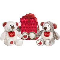 Oso de Peluche Happy Valentine, 32cm, edad rec:+0 meses FAMOSA Softies