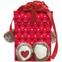 Oso de Peluche Happy Valentine, 32cm, edad rec:+0 meses FAMOSA Softies