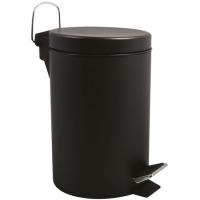 MSV pedaldun ontzi beltz matea barrualde ateragarriarekin, 3 l
