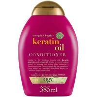 Acondicionador con aceite de keratina OGX, bote 385 ml