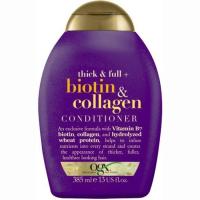 Acondicionador con biotina-colágeno OGX, bote 385 ml