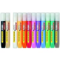Estuche de pintura Crystal, 12 colores, Crea+ ALPINO, caja 12 uds
