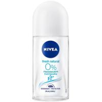 NIVEA FRESH NATURAL desodorantea aluminiorik gabe, roll on 50 ml